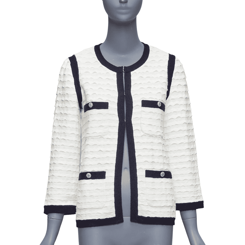 Chanel Gold Pocket Cardigan