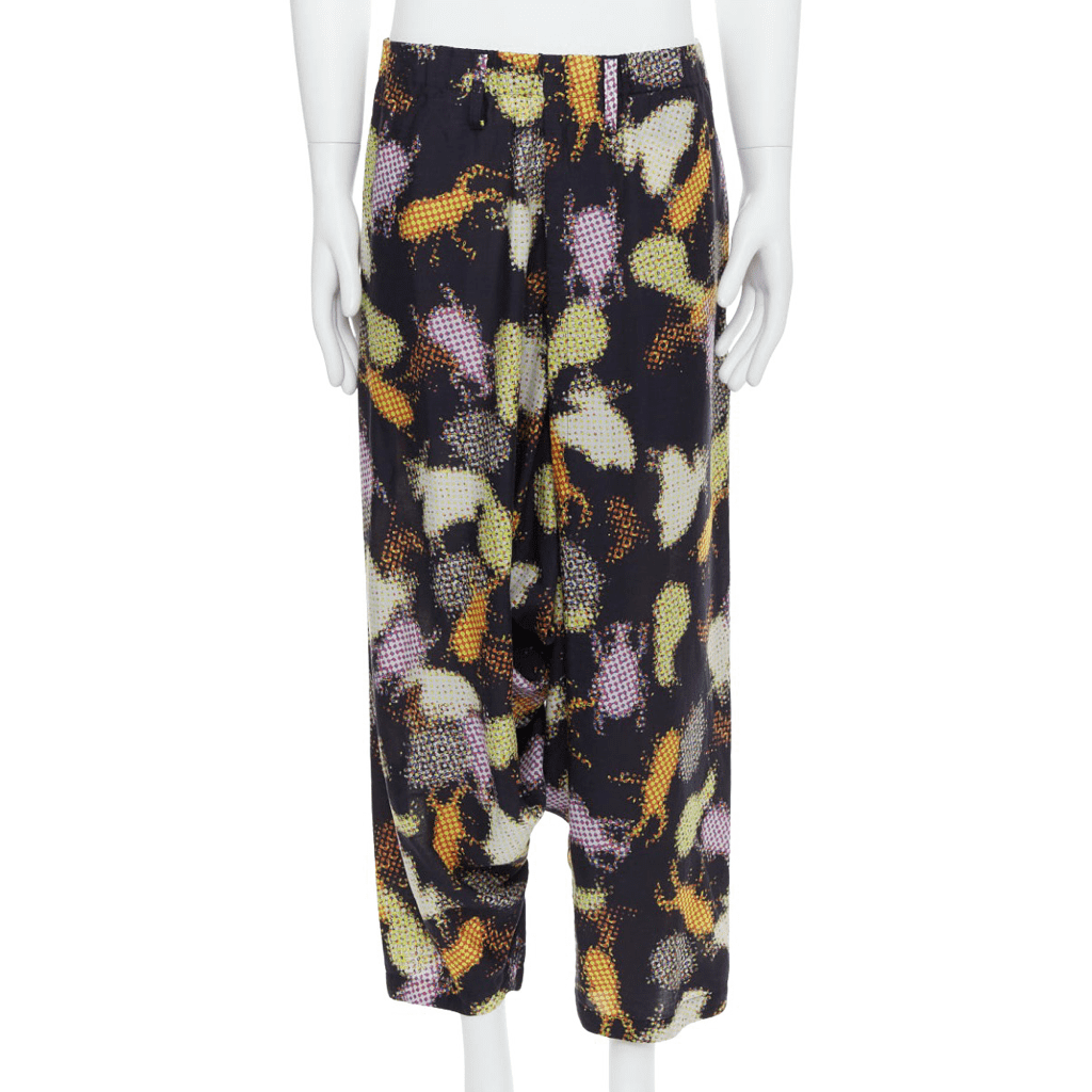Issey Miyake Abstract Harem Pants