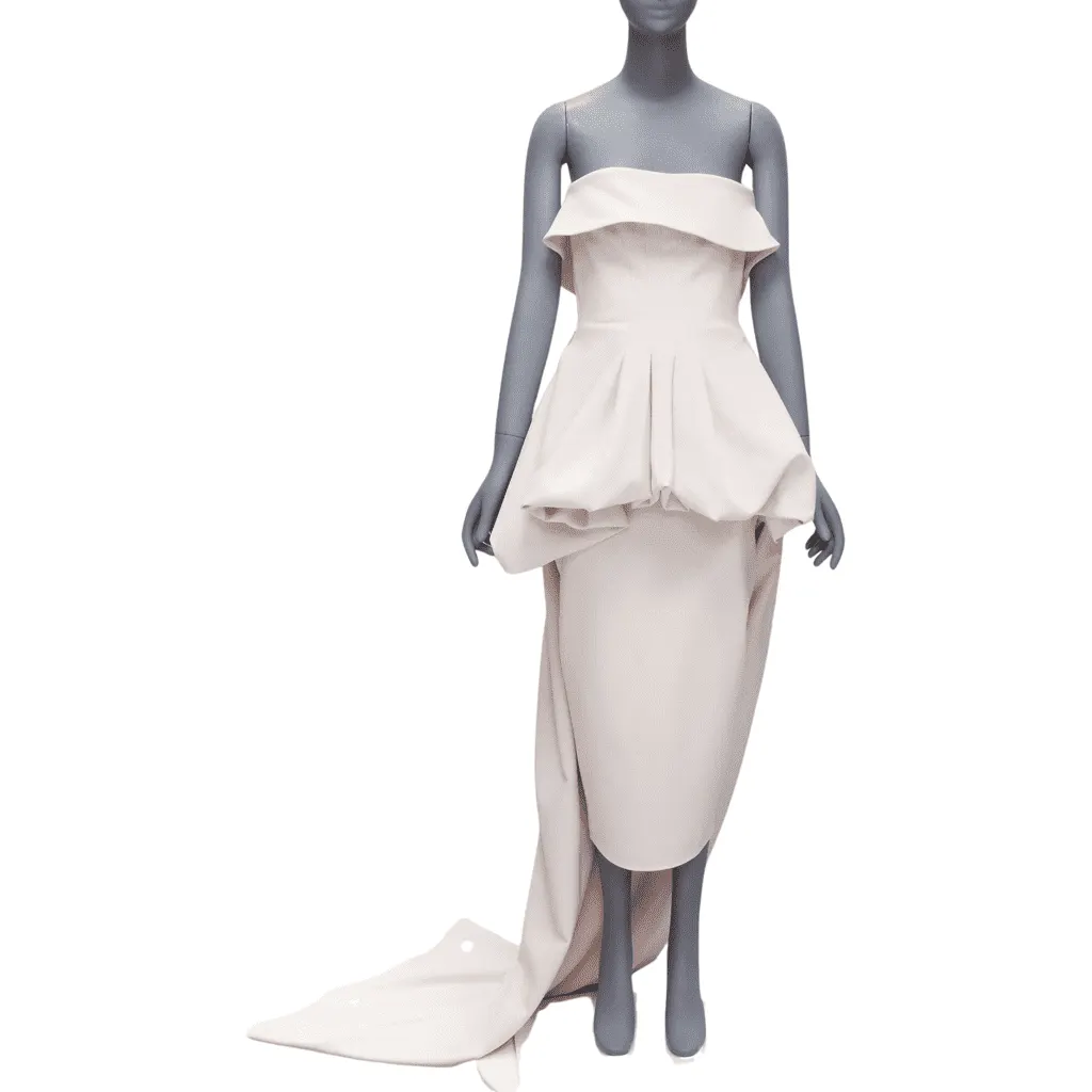 Maticevski Situational Beige Polyester Never worn - Front View
