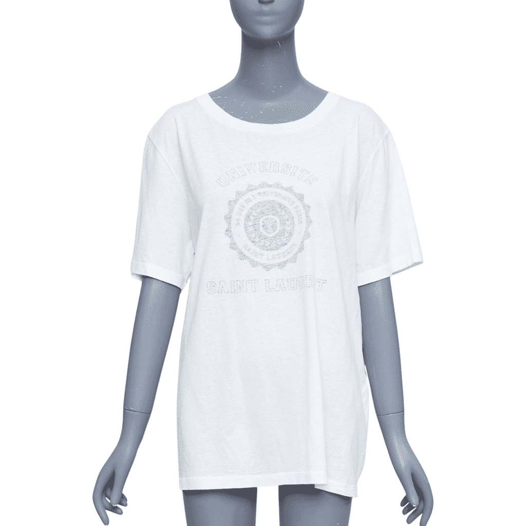 Saint Laurent Universite Print T-Shirt