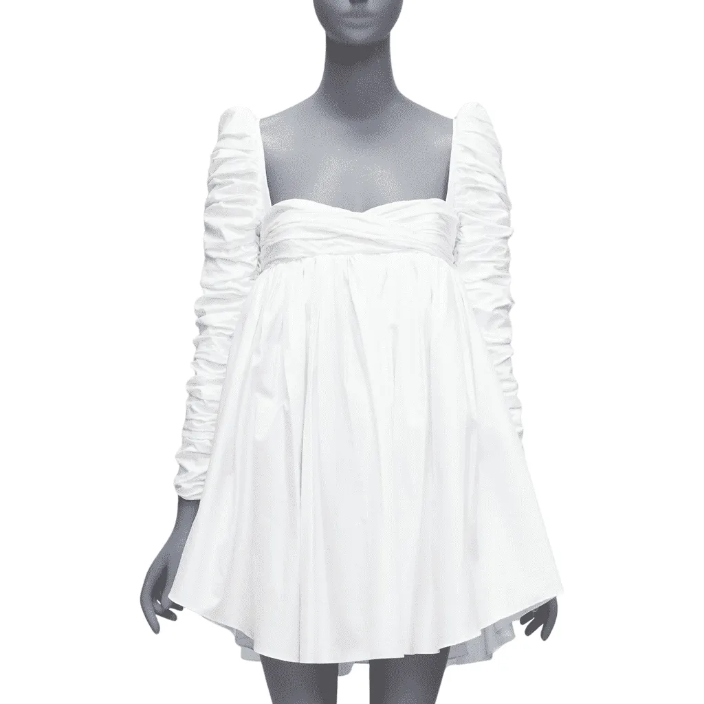 Khaite Sueanne White Cotton Very good - Front View