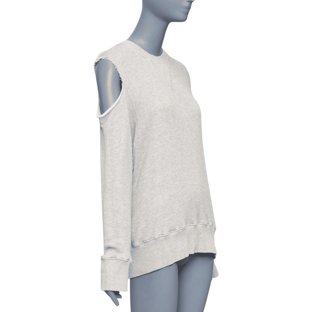 Bassike Washed Cut Out Sweat