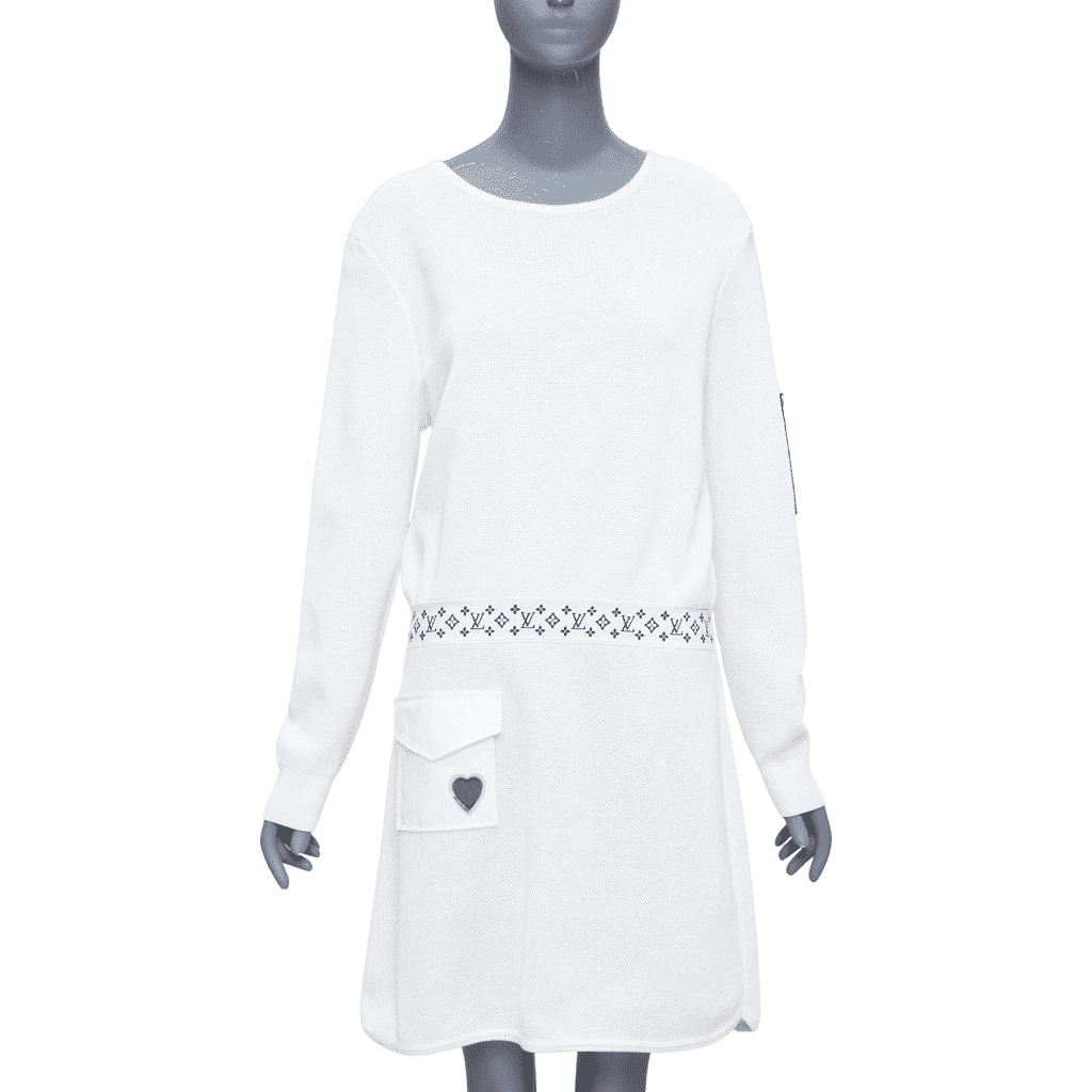 Louis Vuitton Badge Slouchy Dress