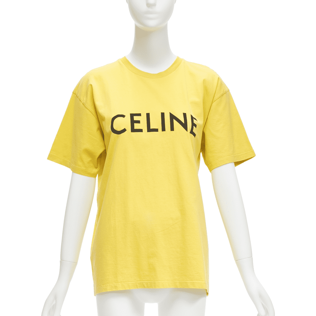 Celine Logo Cotton Tee