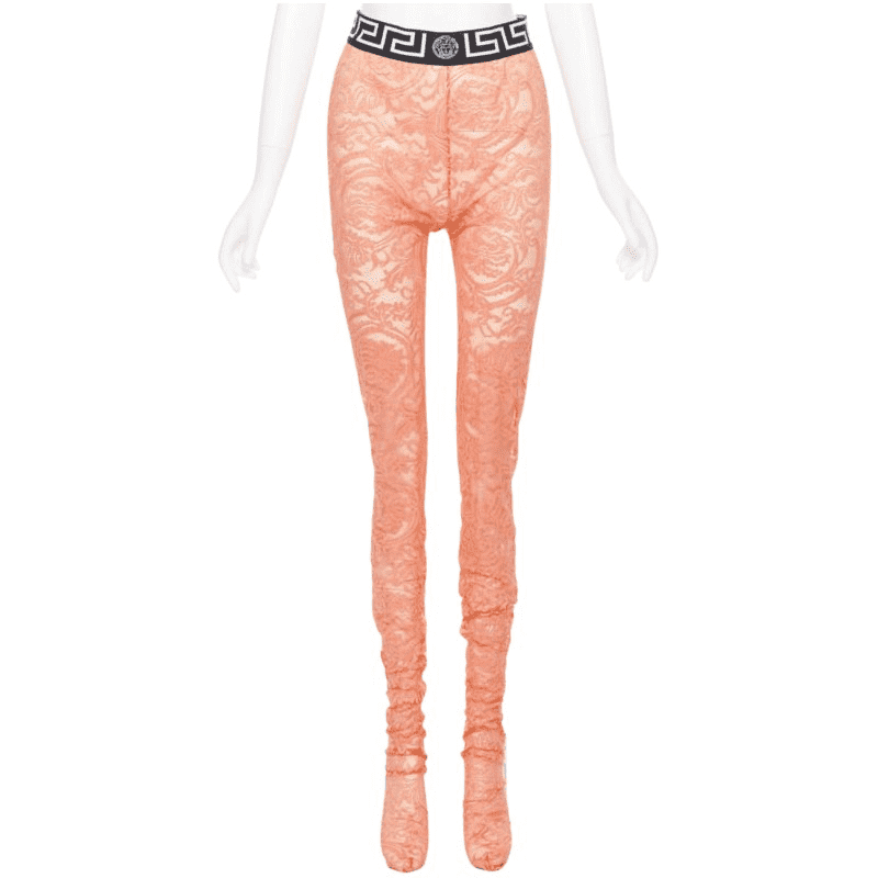 Versace Lace tights