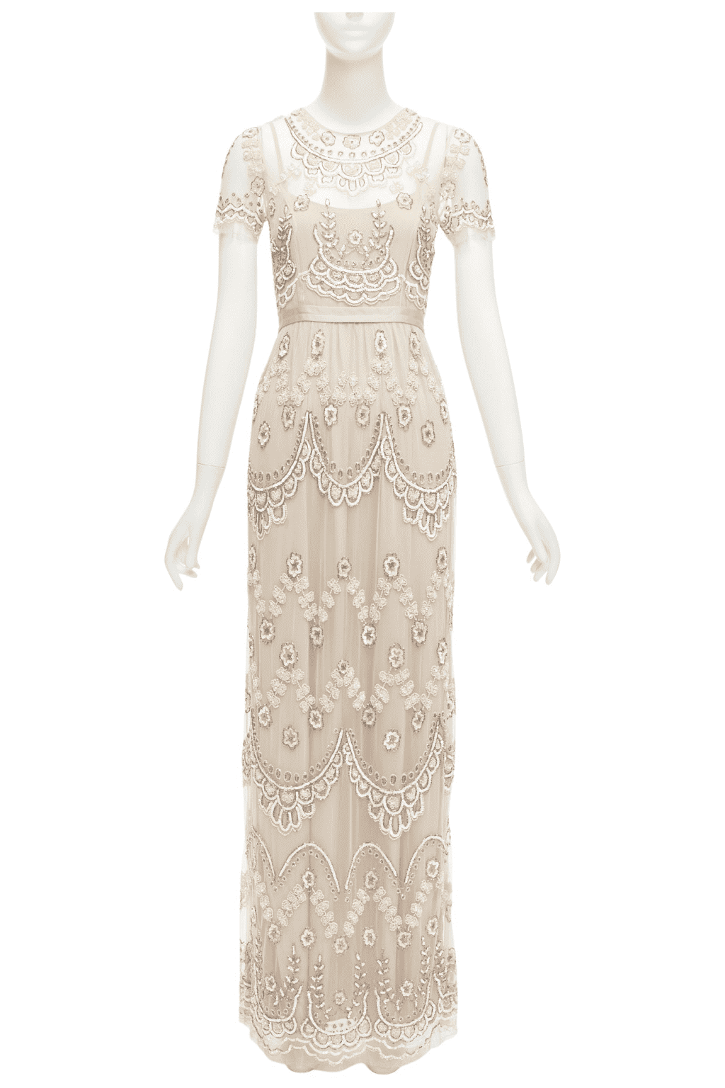 Needle & Thread Sequins Gown Dress