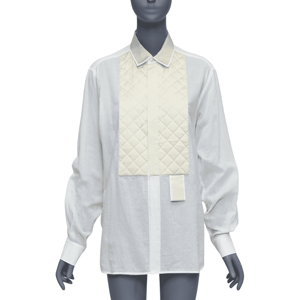 Bottega Veneta Quilted Panels Shirt