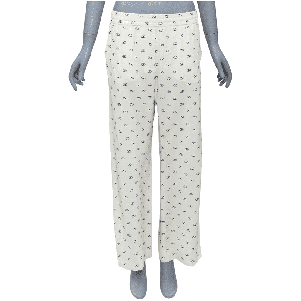 Valentino Garavani Trim Waist Pants