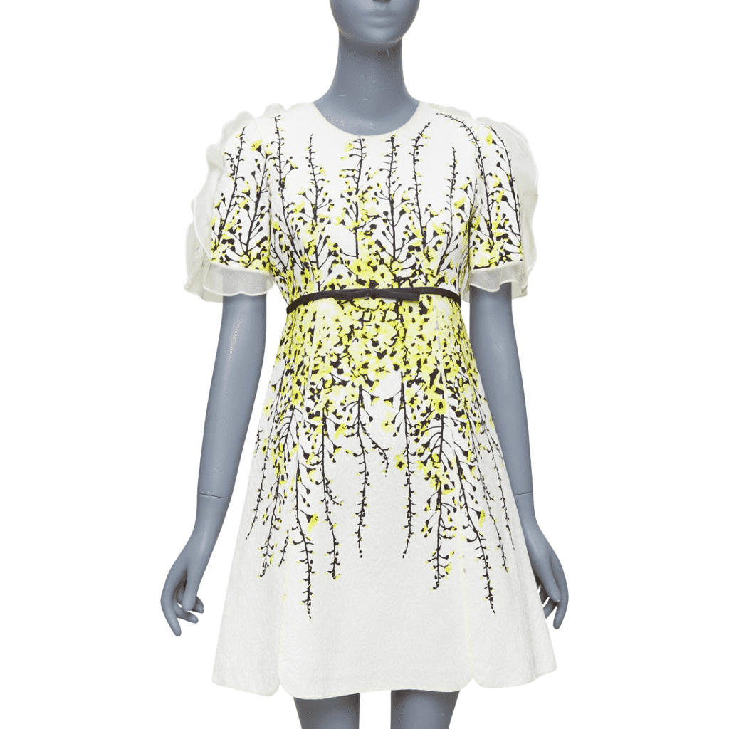 Giambattista Valli Flutter Jacquard Dress