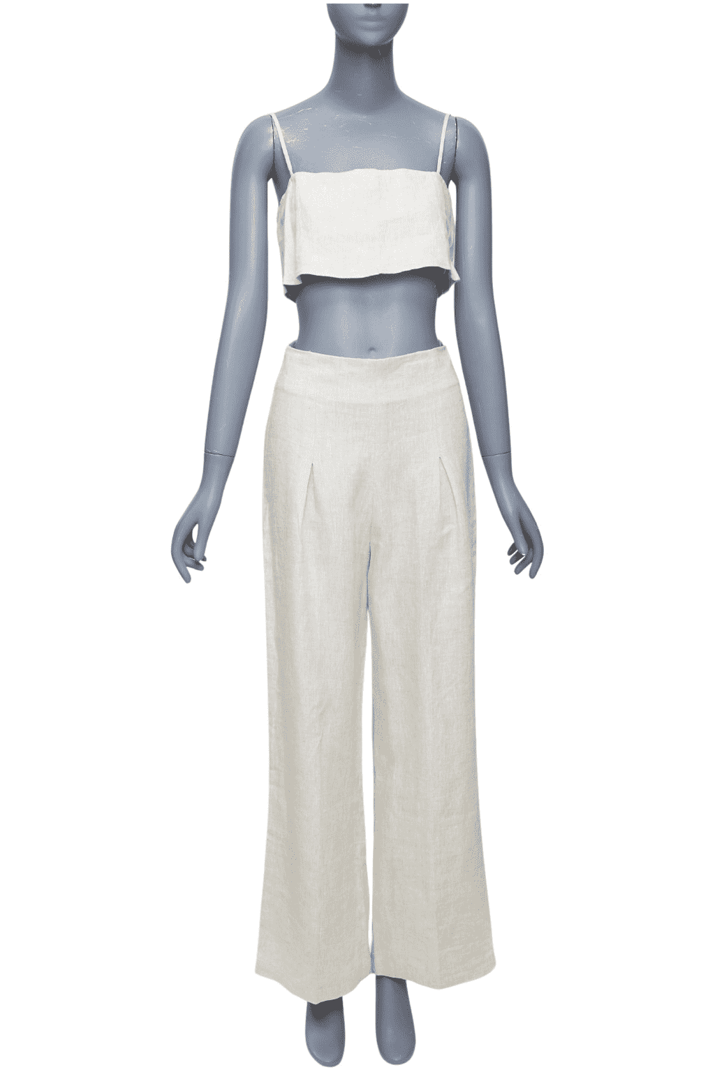 Reformation Linen Crop Set