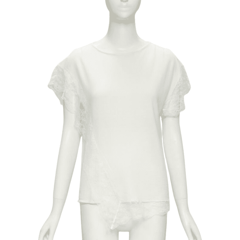 Lanvin Lace Trim Pullover