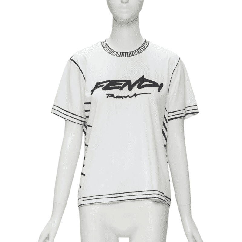 Fendi Illustration Logo Tee