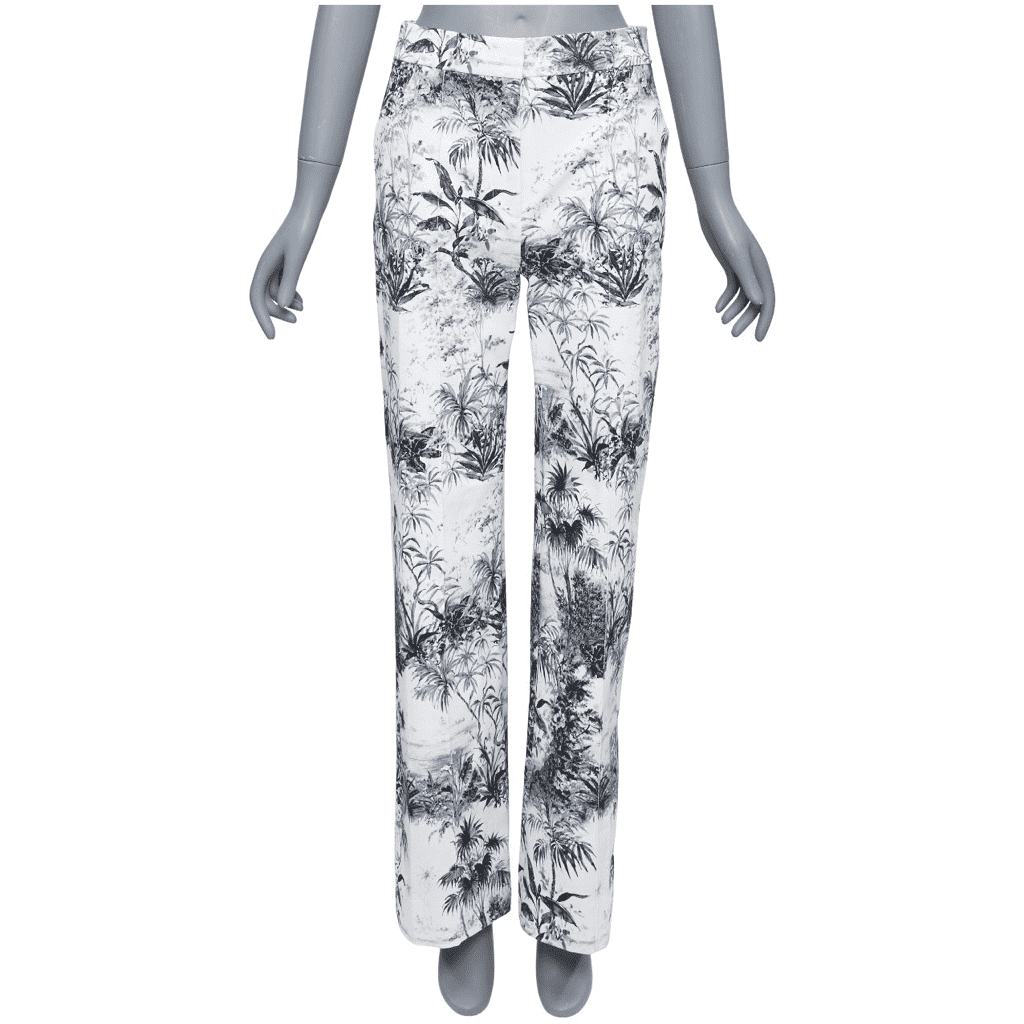 Adam Lippes Floral Straight Pants
