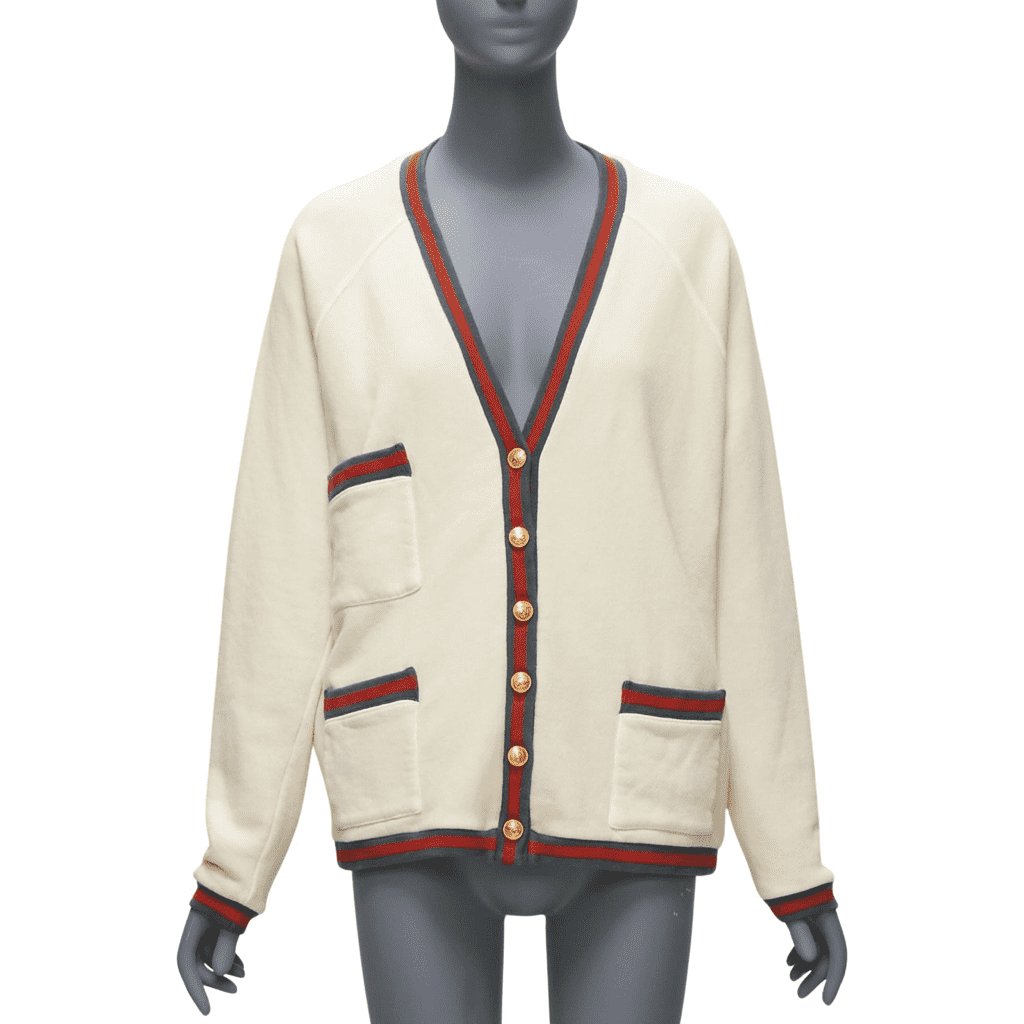Gucci Green GG Cardigan