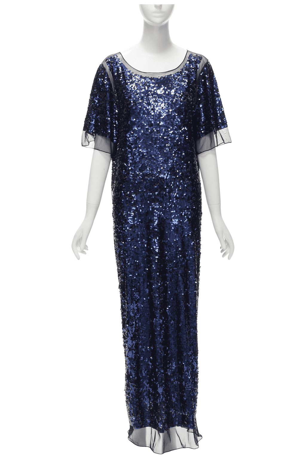 By Malene Birger Sequins Sheer Gown