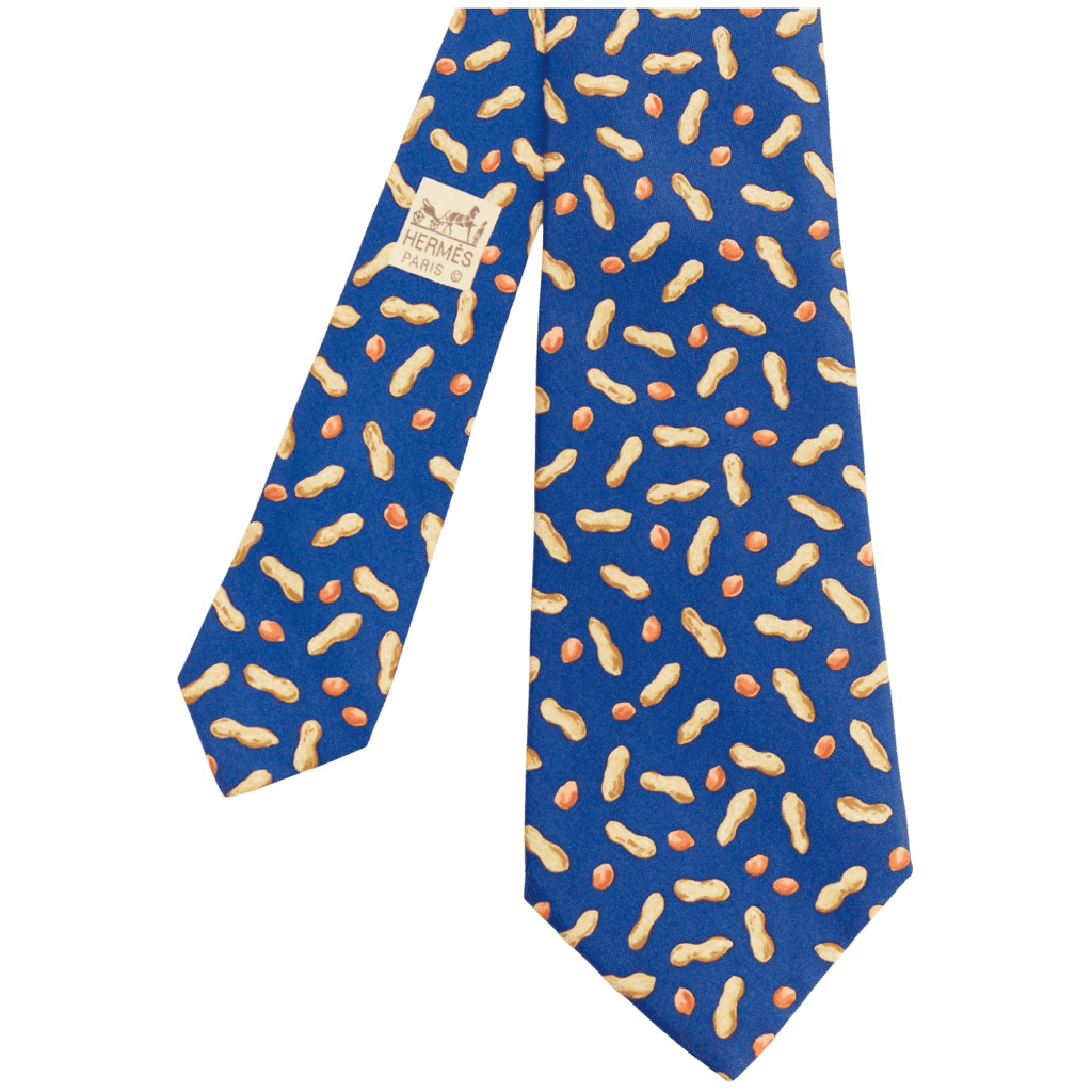 Hermès Peanut Shell Tie