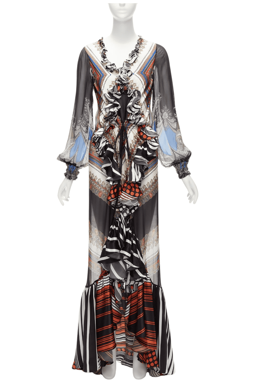 Givenchy Bandana Gown Dress