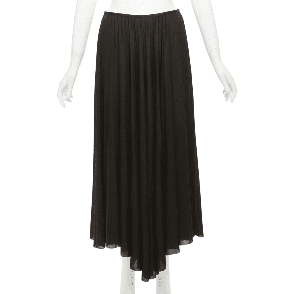 Celine Bias Pleated Skirt