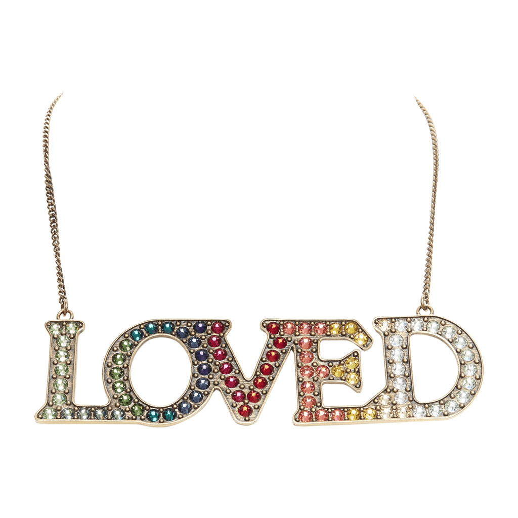 Gucci Gradient Pendant Necklace