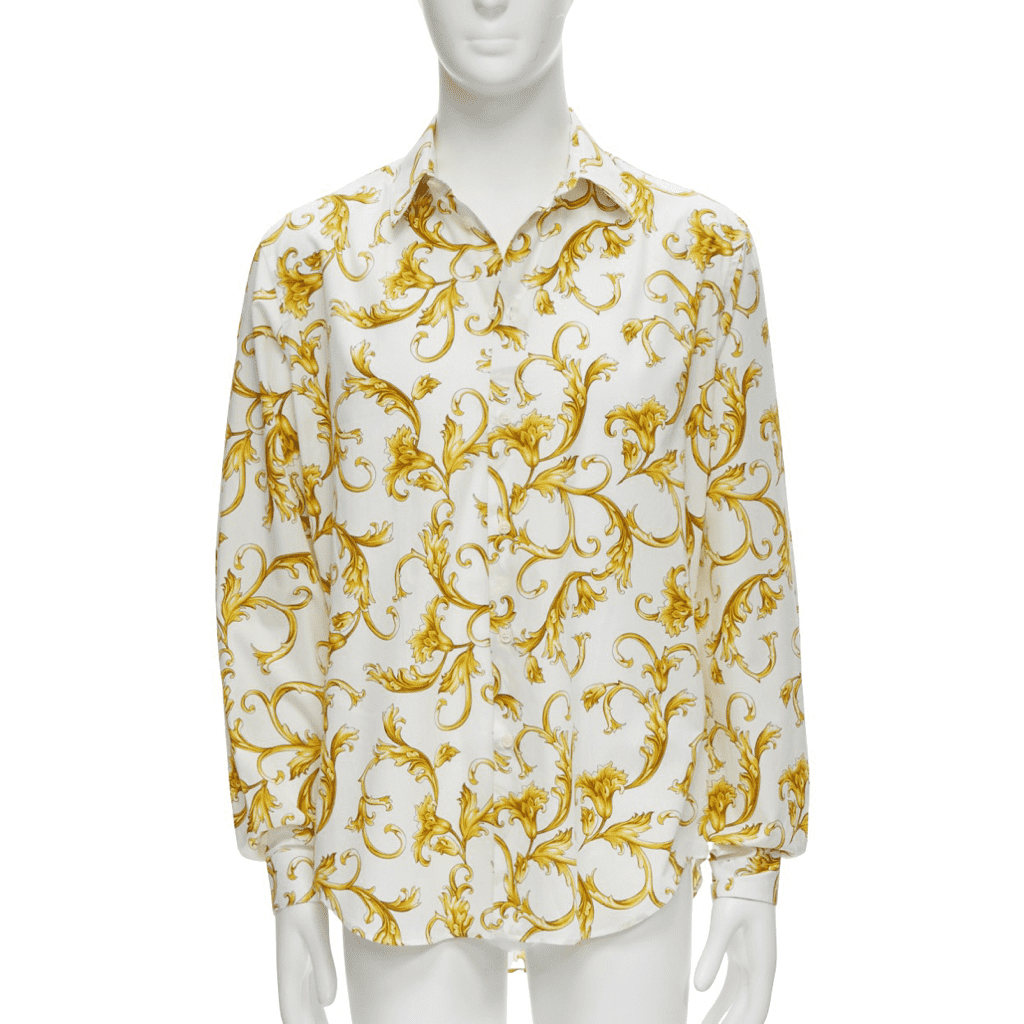 Versace Rococo Floral Shirt