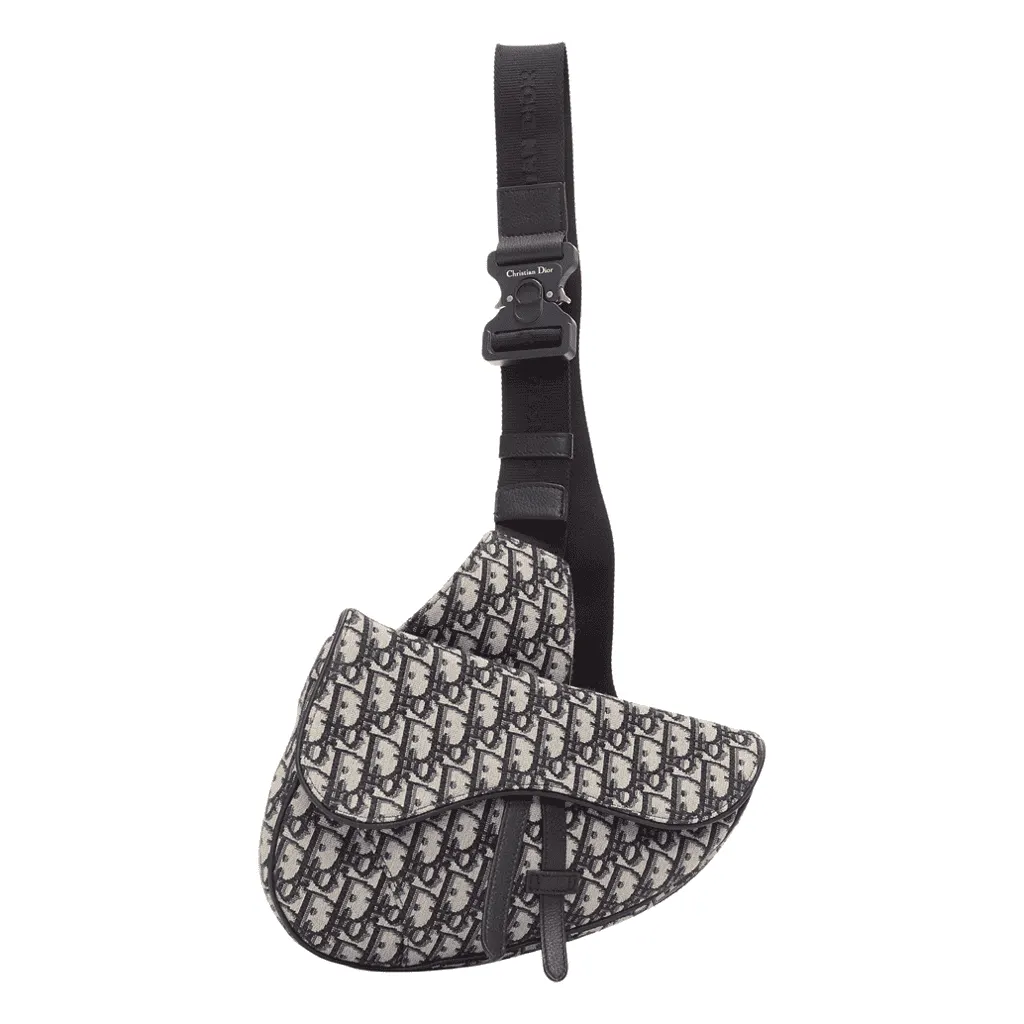 Dior Saddle Black Very good - Front View