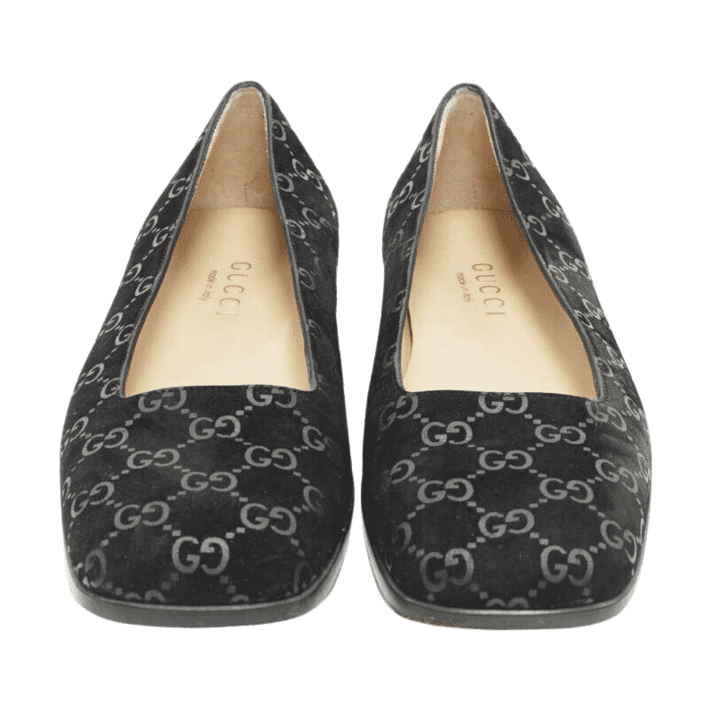 Gucci Monogram Square Loafers