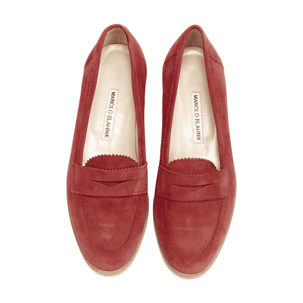 Manolo Blahnik Classic Penny Loafers
