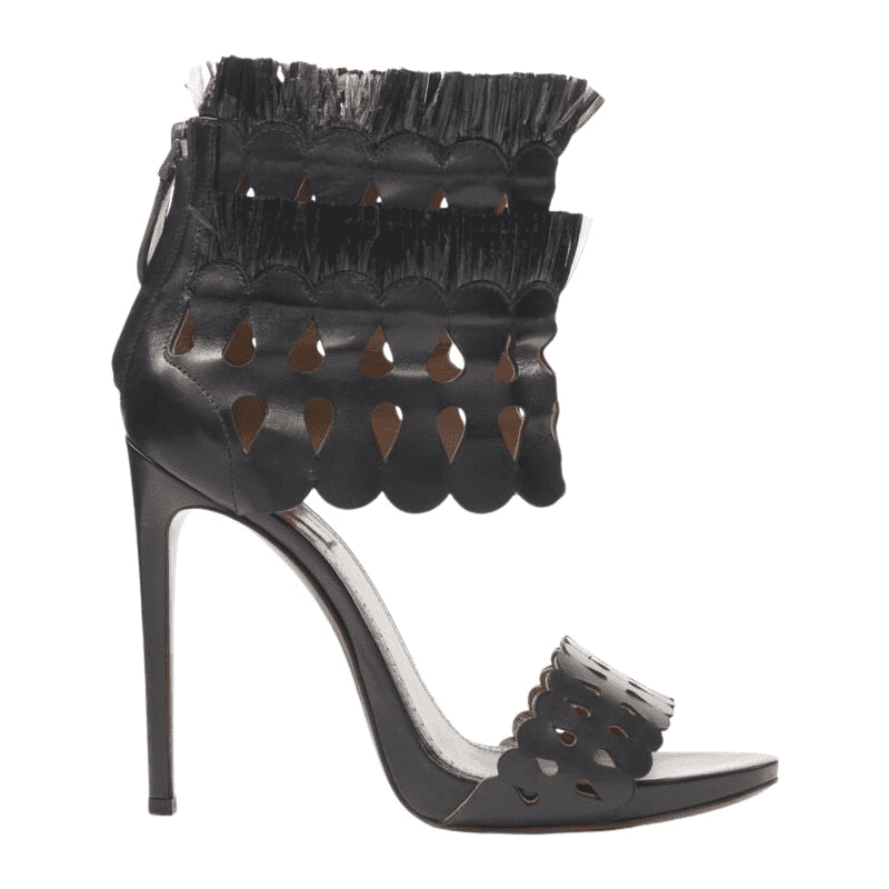 Alaïa Raffia Fringe