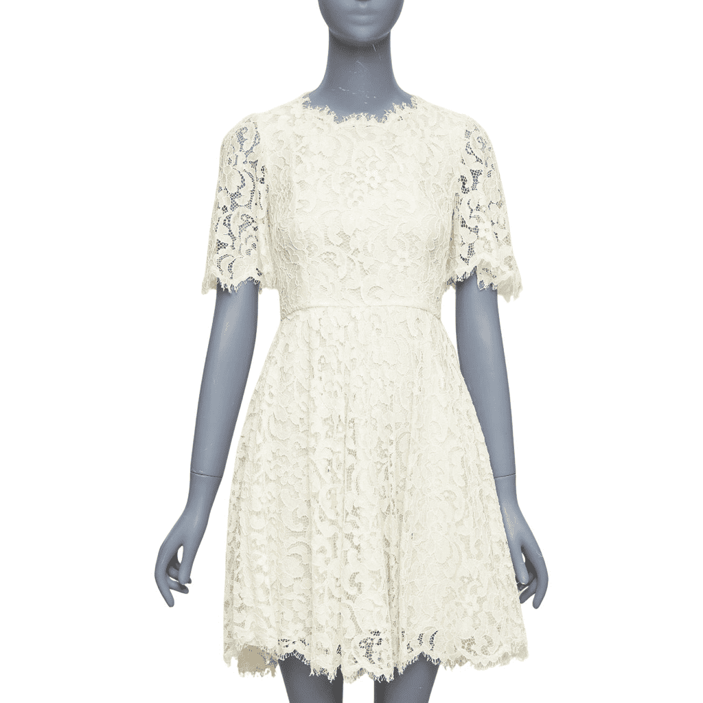 Dolce & Gabbana Floral Lace Dress