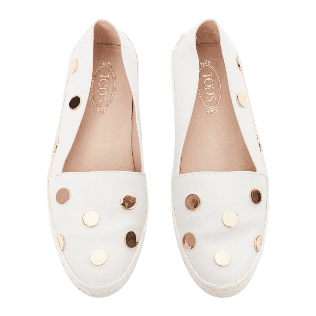 Tod's Polka Dot Loafers