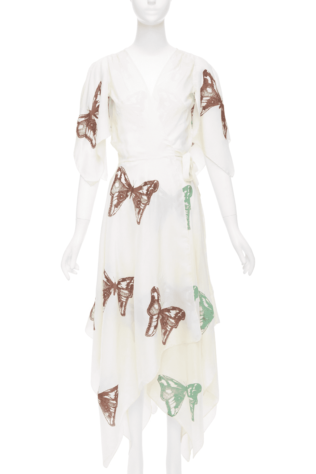 Jesse Kamm Butterfly Wrap Dress