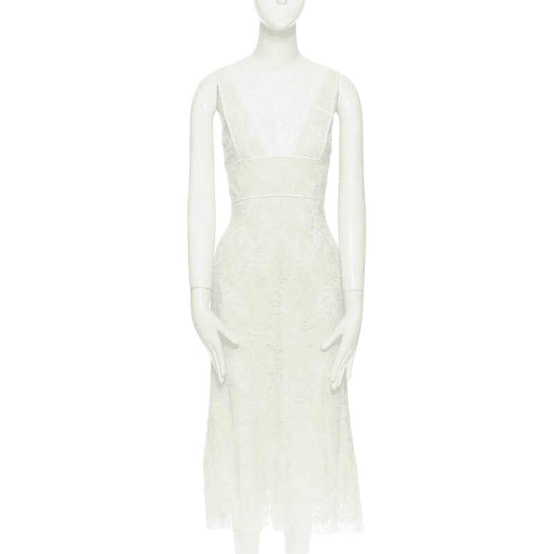 Victoria Beckham Lace fitted dress