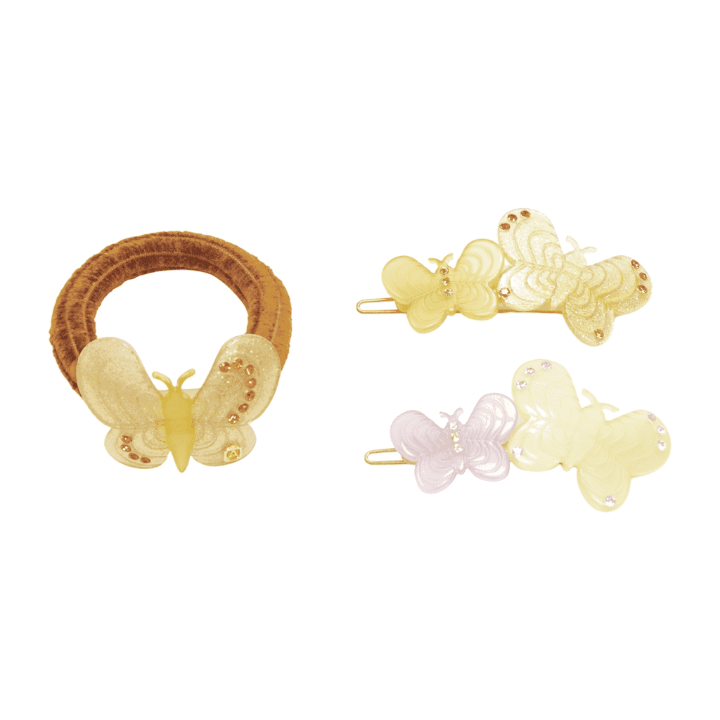 Unsigned / متعددة Butterfly Hair Clips