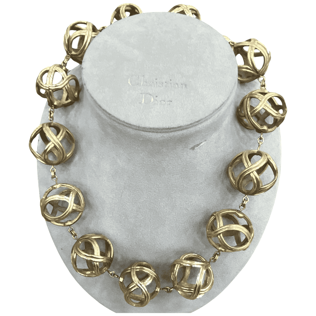 Christian Dior Vintage Necklace and bracelet