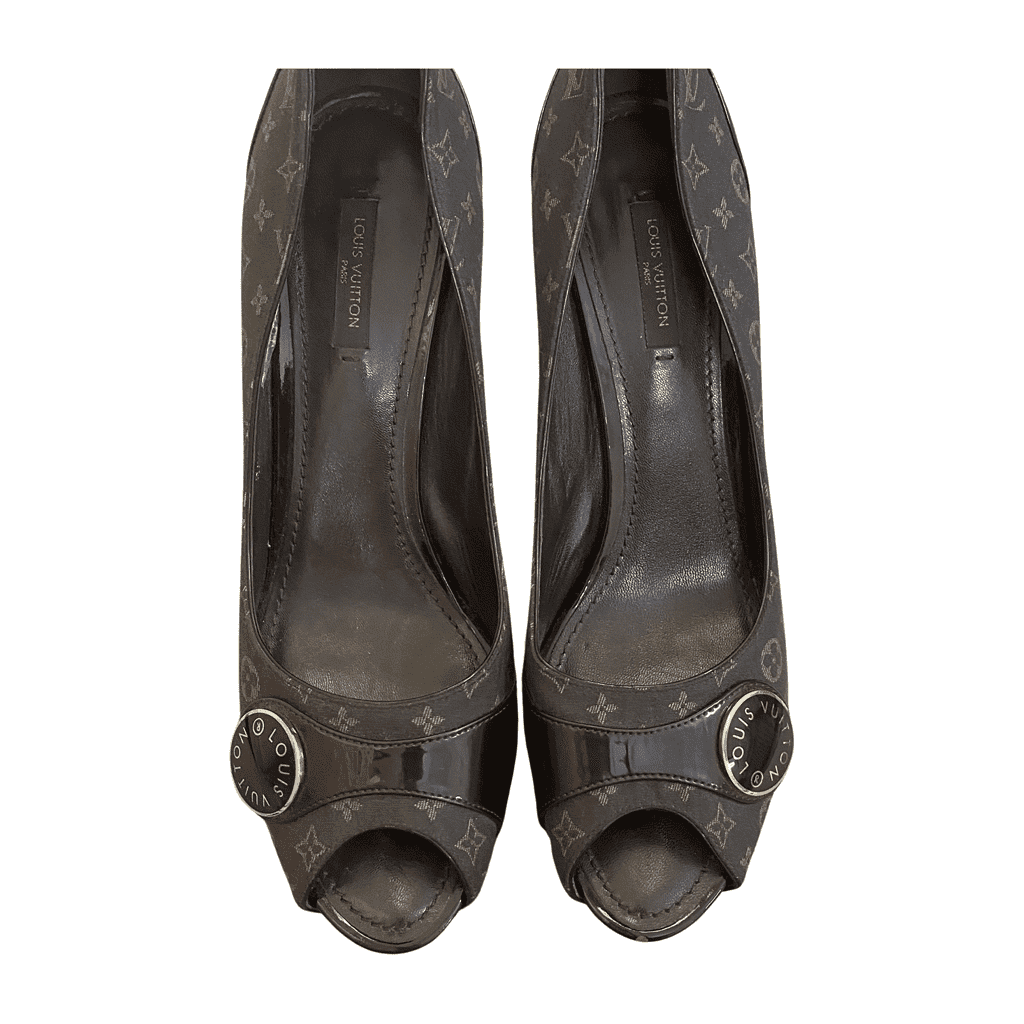 Louis Vuitton Judy Peep Toe Pumps