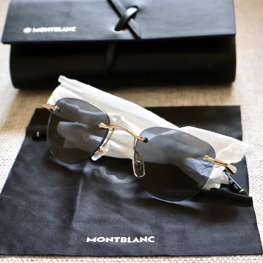 Montblanc Unisex Sunglasses - Back view