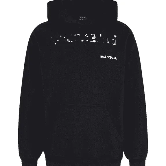 Balenciaga Black and whit. oversized cut Black Cotton Never worn, with tag - Front View