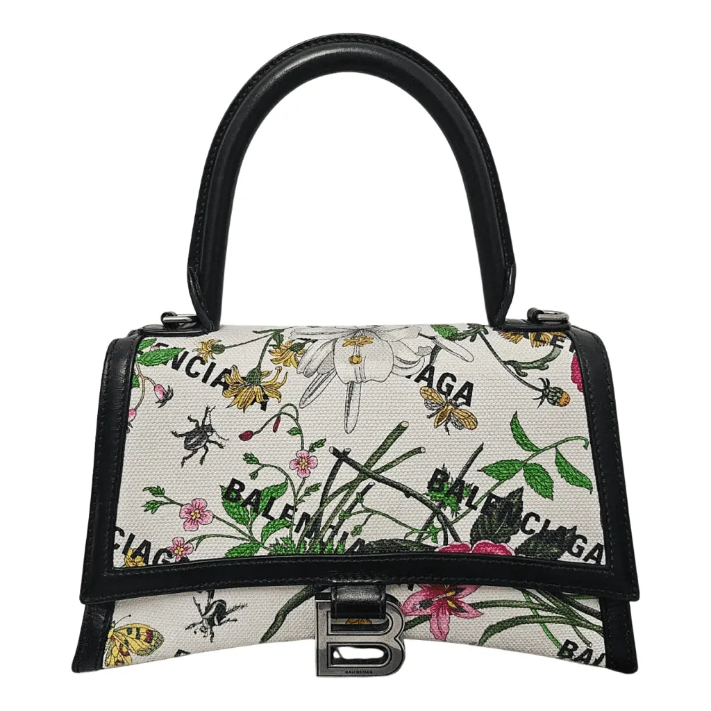 Gucci x Balenciaga Hacker Hourglass MultiColor Canvas Silver Good - Front View