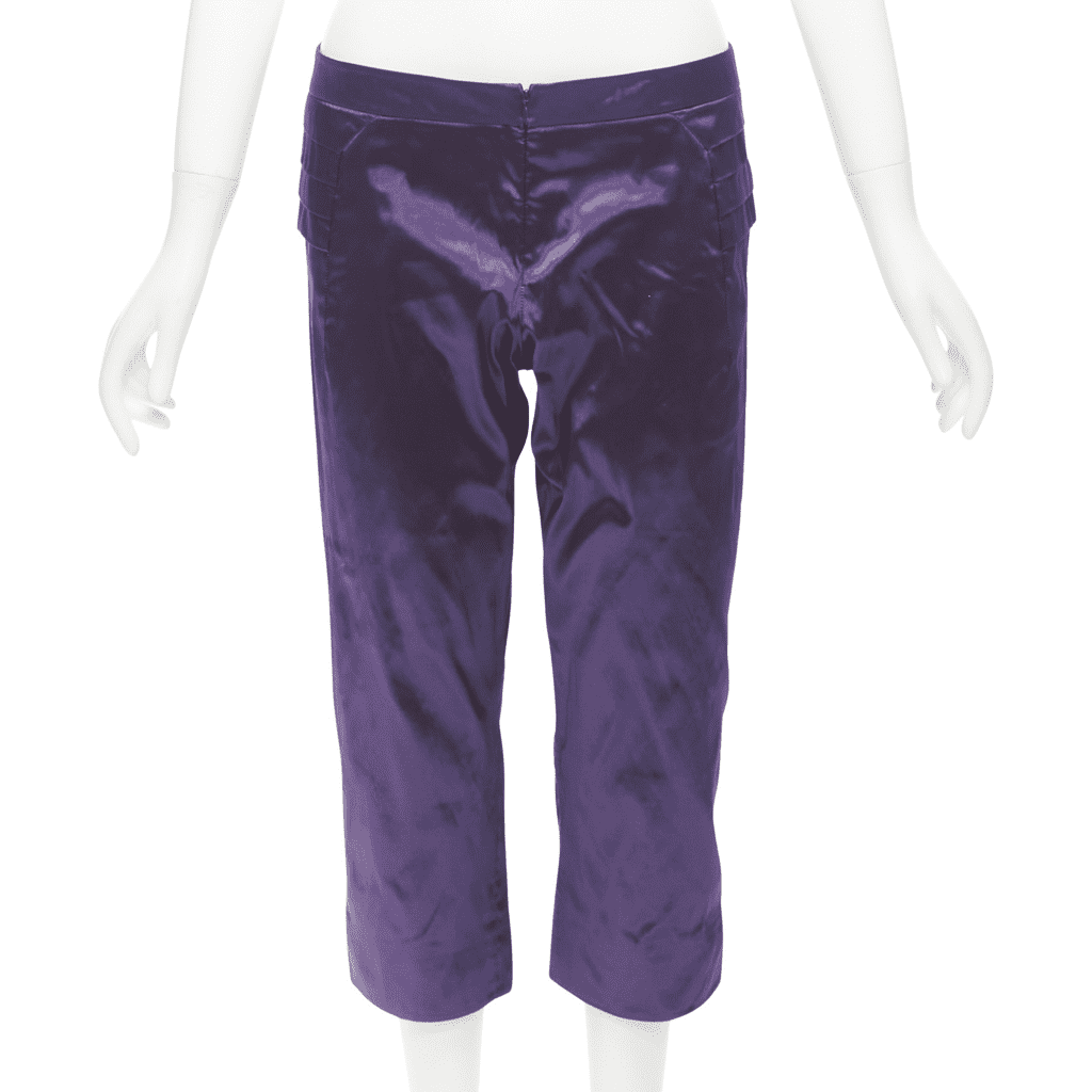 Shiatzy Chen Holographic Knee Pants