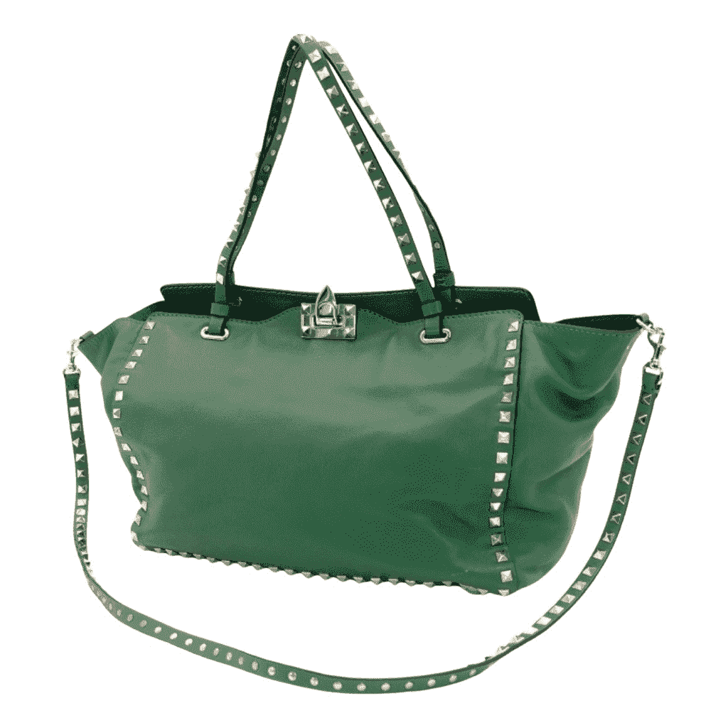 Valentino Garavani Studs handbag green