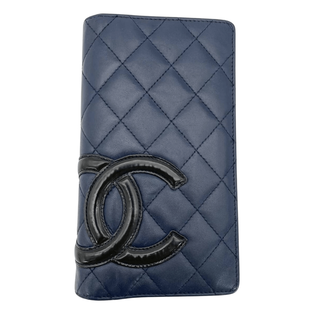 Chanel Cambonline Navy wallet