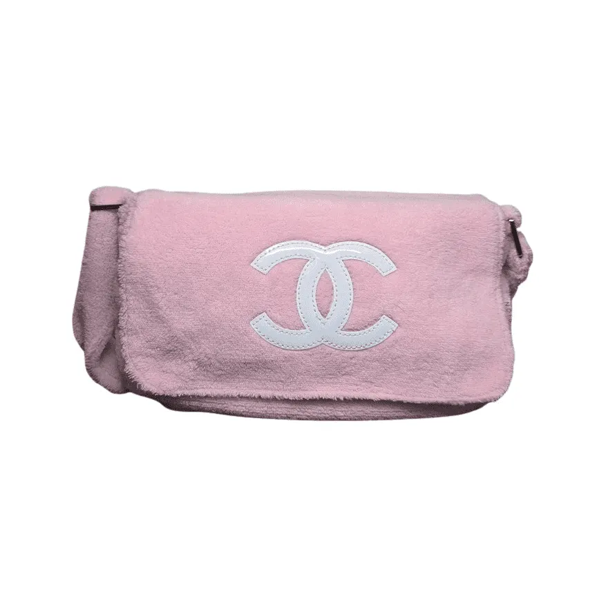 Chanel Large COCO Pink Canvas Good - Front View