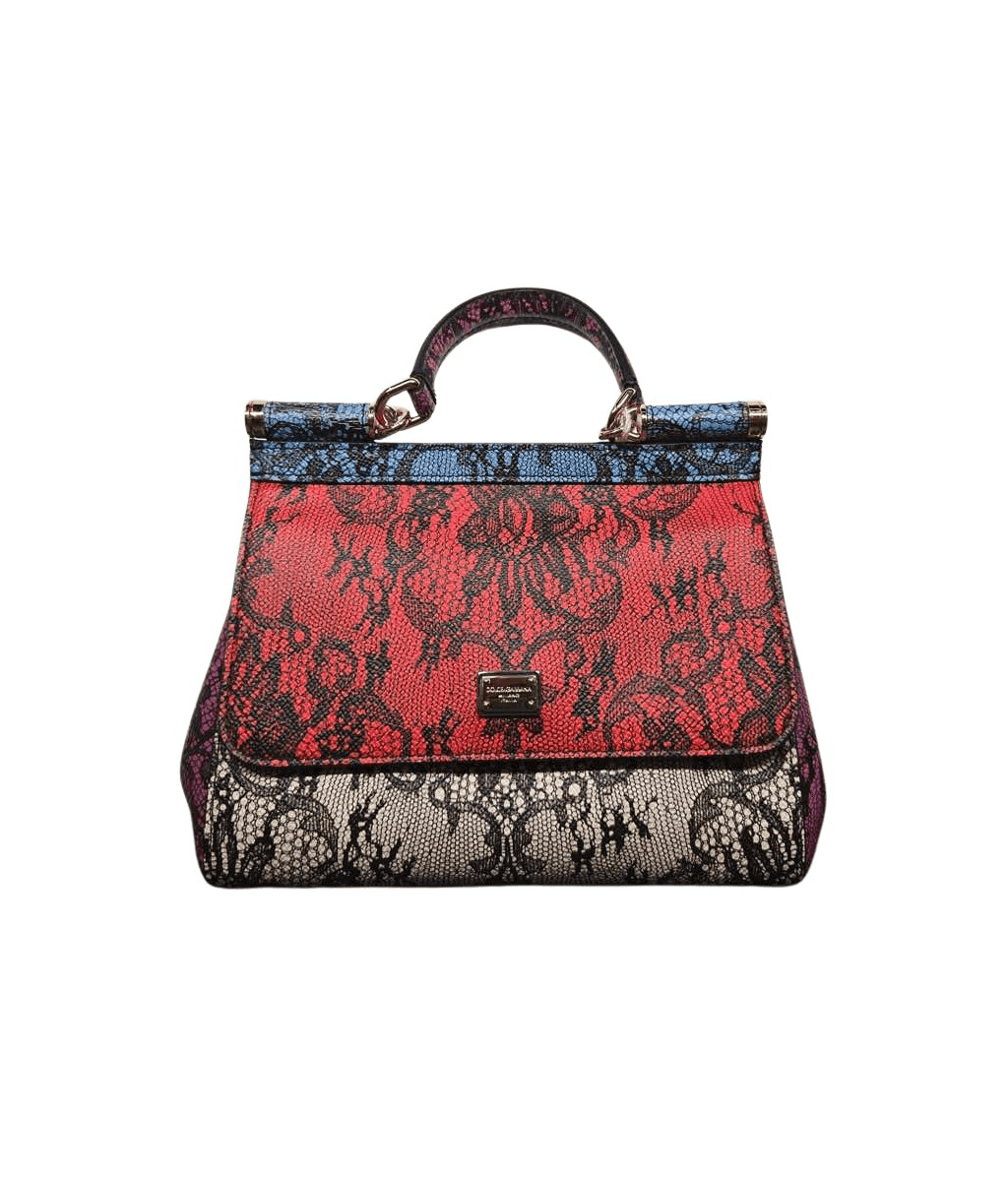 Dolce & Gabbana Sicily leather handbag