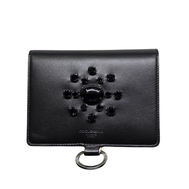 Dolce & Gabbana Crystal Embellished Wallet