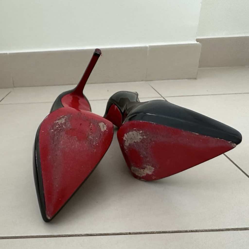 Christian Louboutin Black Heels - Image 6