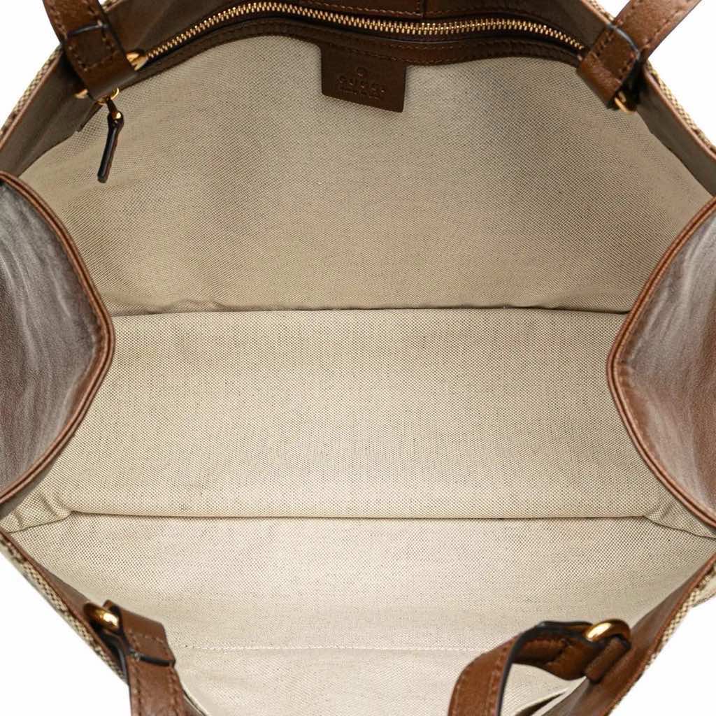 Gucci Medium GG Canvas Horsebit 1955 Tote - Image 6