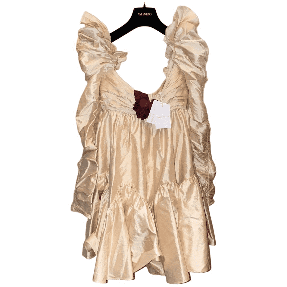 Zimmermann Kaleidoscope Ruched Mini Dress