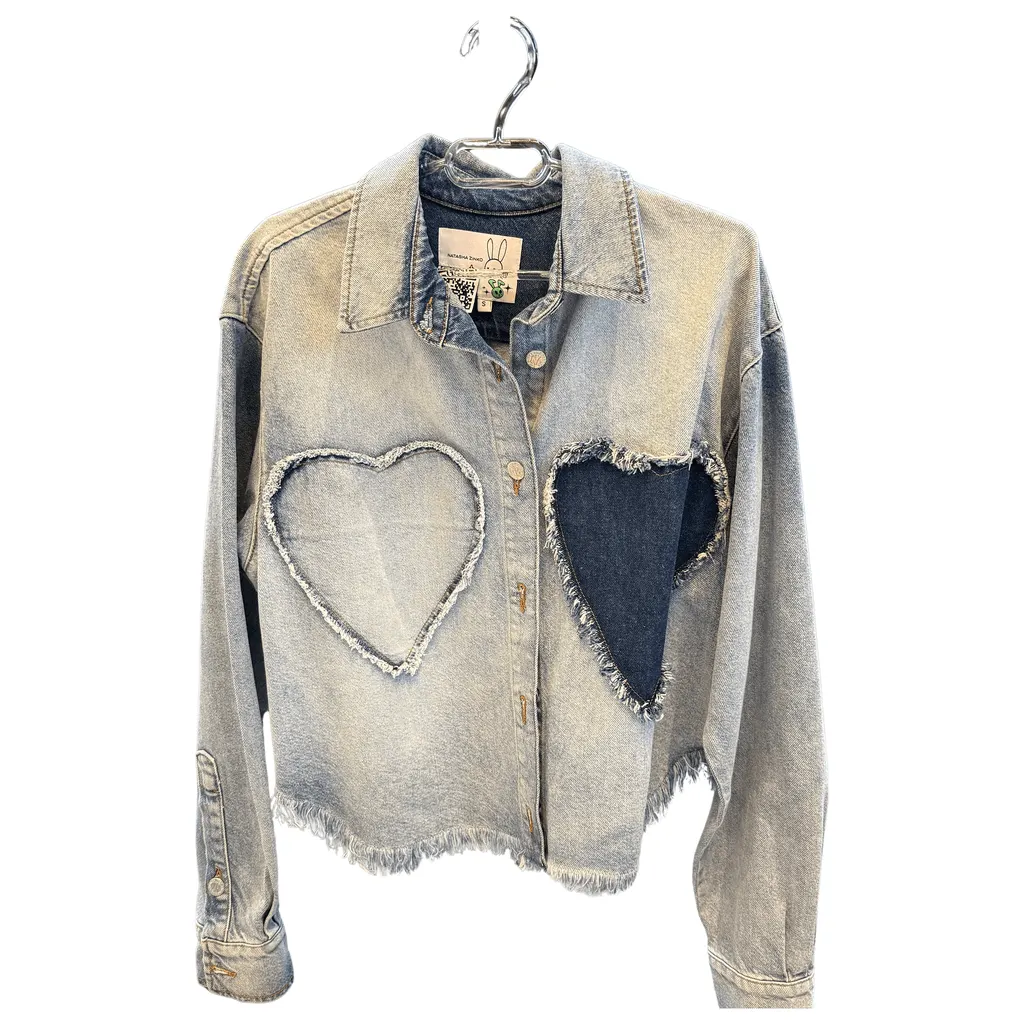 Natasha Zinko Denim Shirt Blue Denim Very good - Front View