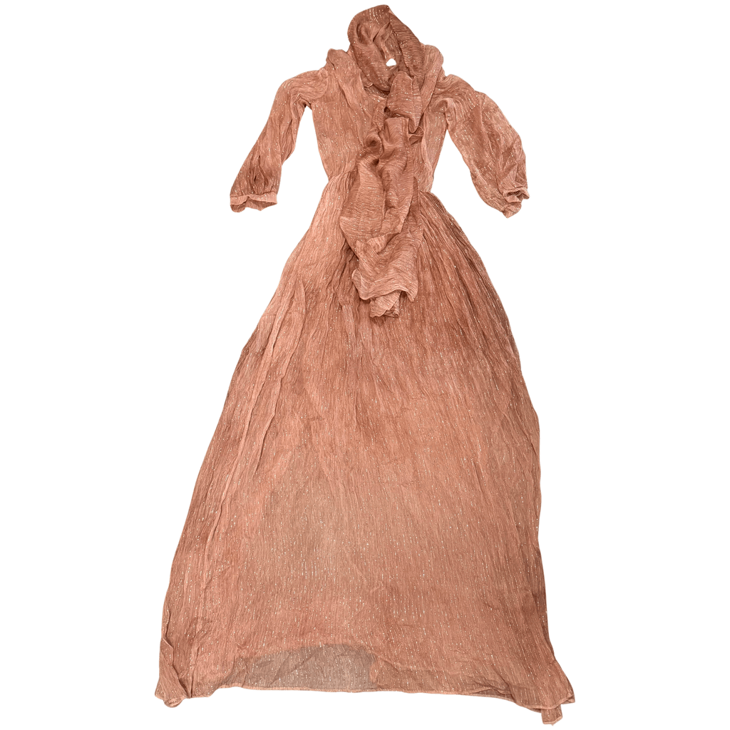 Dolce & Gabbana Long Pink Dress