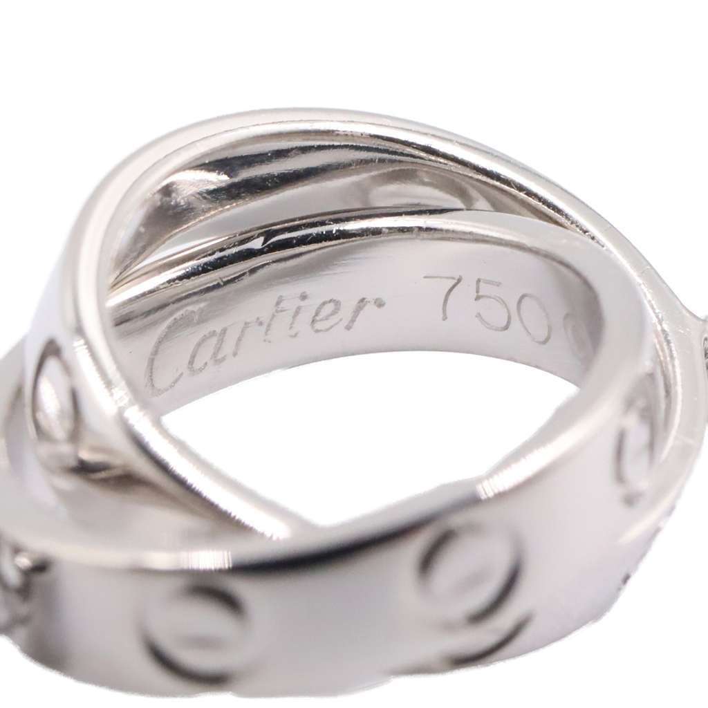 Cartier 18K White Gold Love Necklace - Image 6